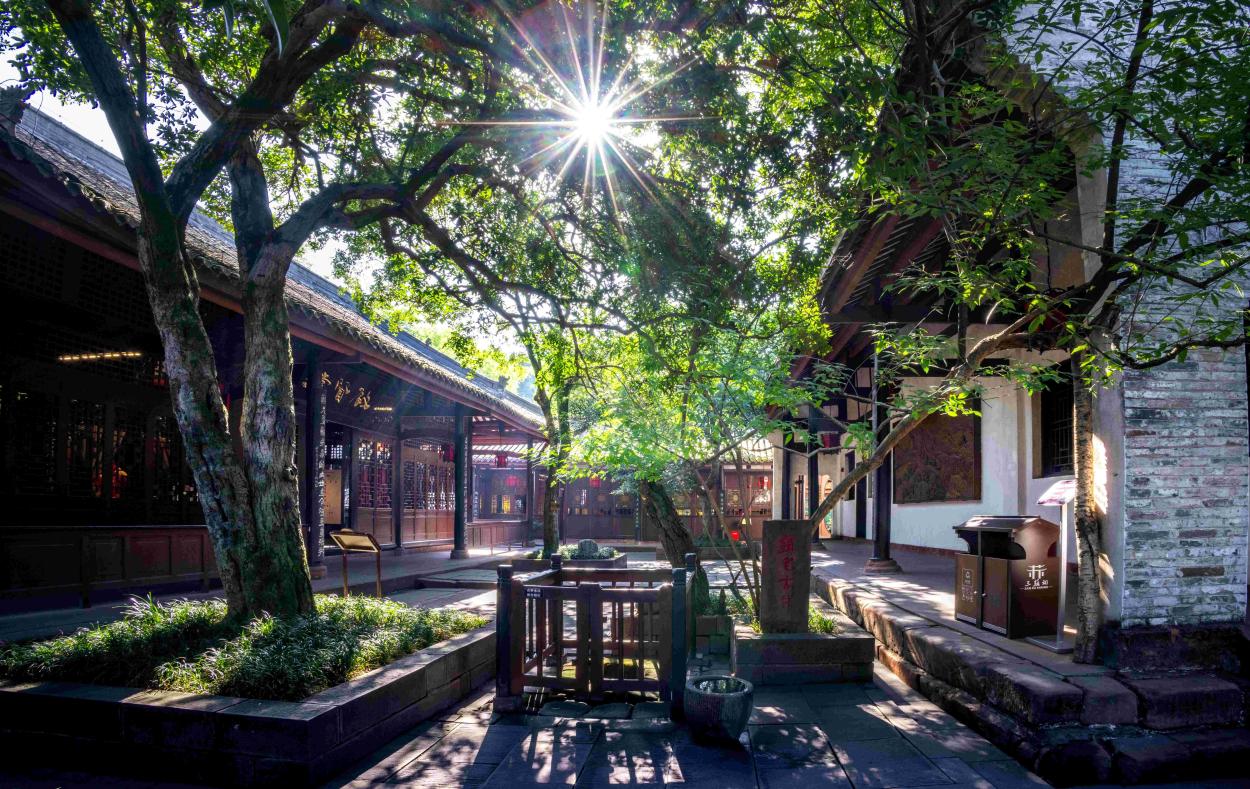 2、三苏祠内的苏宅古井。眉山市委宣传部供图