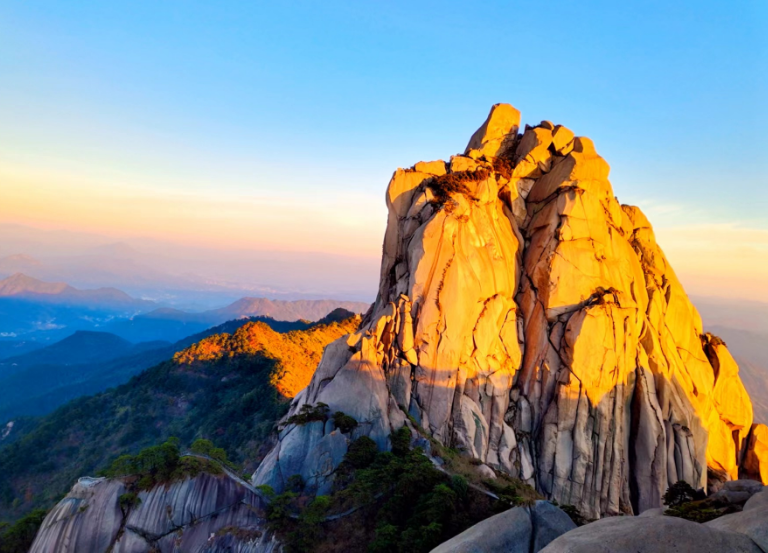 温州天柱山风景区图片