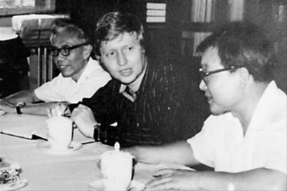 霍夫曼第一次访问中国