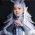 帅！妈妈花7天给儿子做哪吒2敖光战甲_人民日报