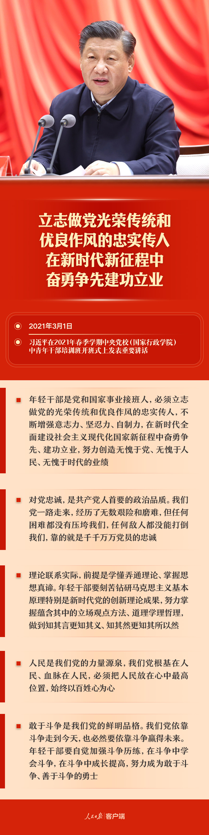 6次重要講話、1次重要指示，總書記對(duì)年輕干部提出這些要求