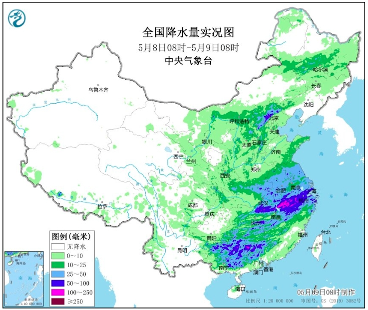 暴雨大暴雨已现 多地干旱得到缓解 周末哪儿还有雨？