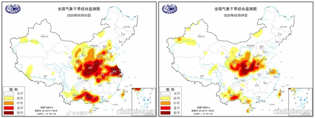 暴雨大暴雨已现 多地干旱得到缓解 周末哪儿还有雨？