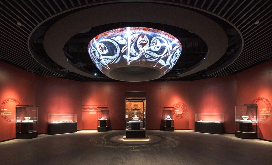 大河村遗址博物馆新馆6月14日试运行。王羿 摄