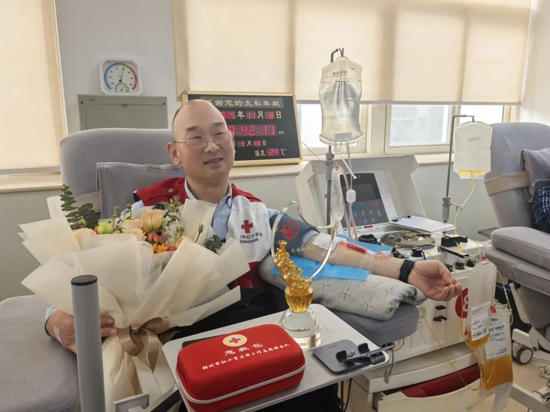 贊！退役軍人，獻血滿300次至少救下390人