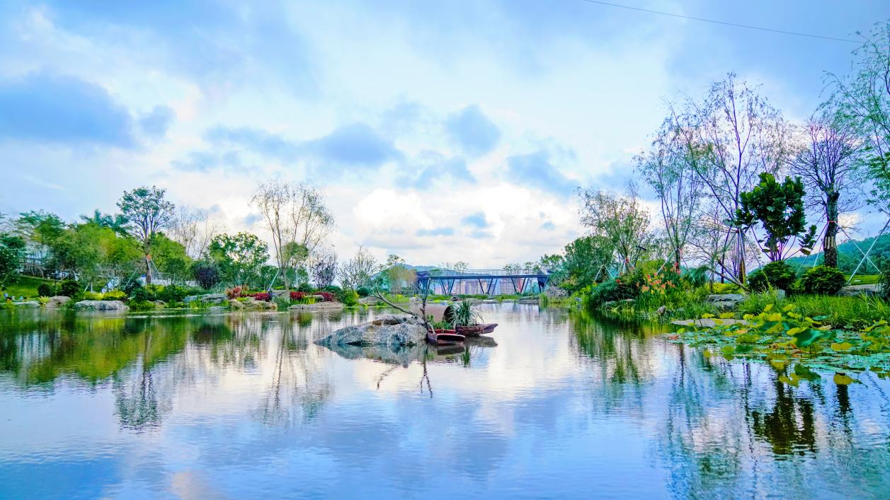 王母河水环境综合整治工程-荷塘月色公园