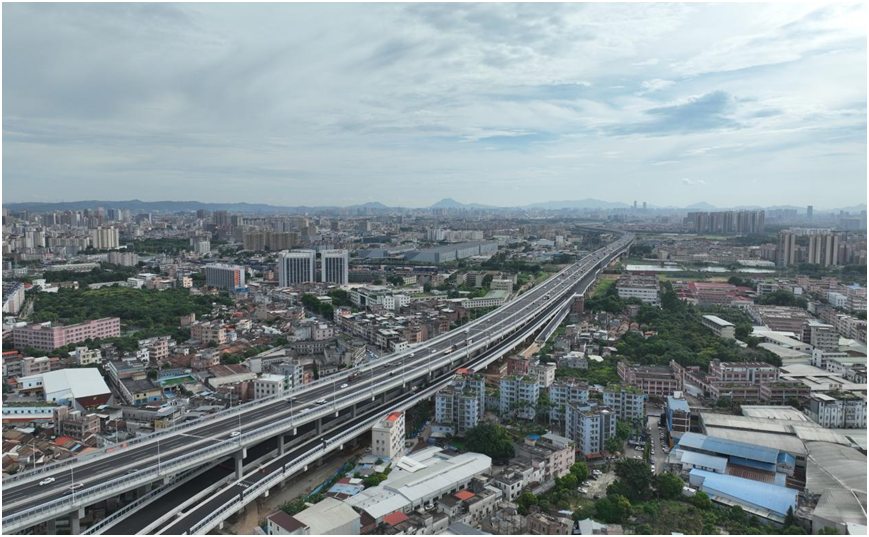 圖為環莞快速路三期(與莞番高速共線段)工程 圖為環莞快速路三期(與莞番高速共線段)工程