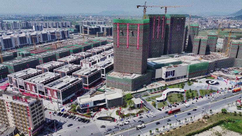 图为位于潮阳区的汕头国际纺织城