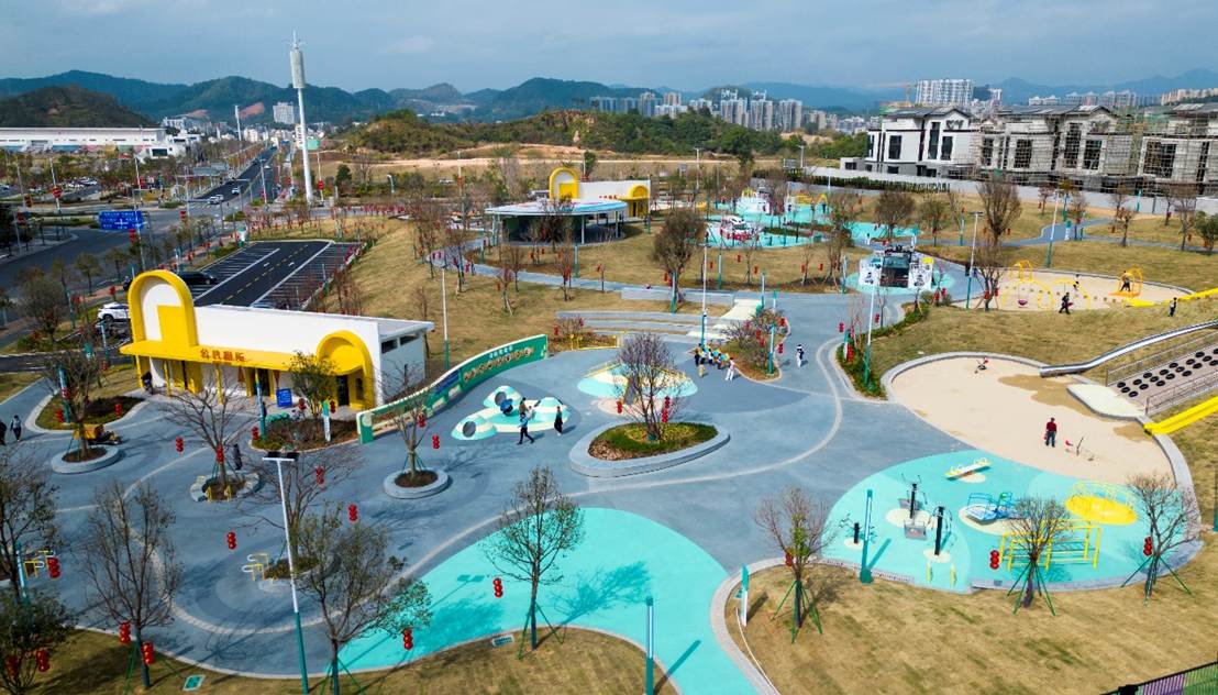 图为公园全景。信宜市融媒体中心供图