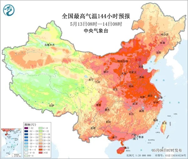 短袖出场！北方今年首轮高温要来了