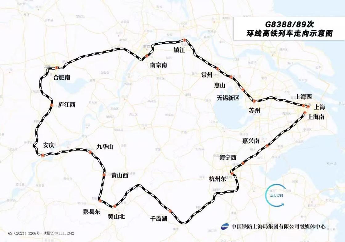 环线现在经过的站点