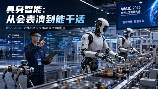 具身智能机器人将在本届WAIC上精彩亮相。