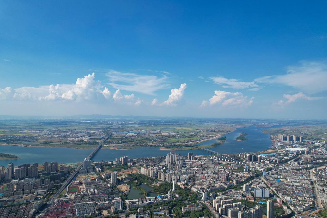 樟树市航拍图