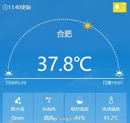 今天“蒸桑拿”的城市，有你家乡吗？
