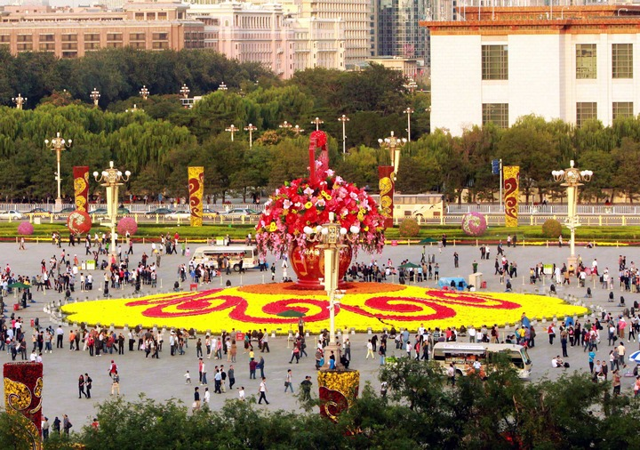 期待！国庆大花篮正在“上新”